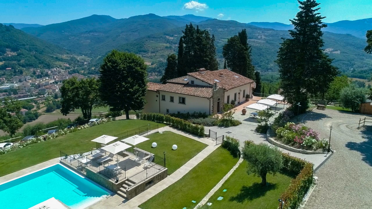 Außenansicht Il Borgo di Villa Cellaia