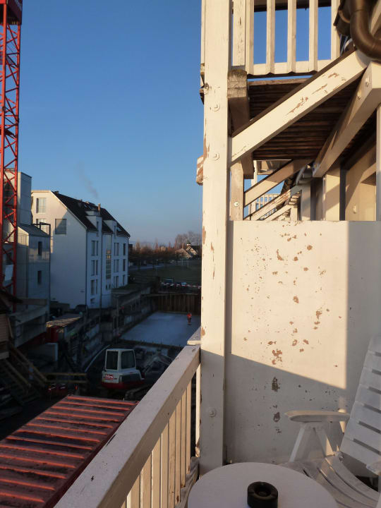 Verwitterter Balkon Hotel Rössli