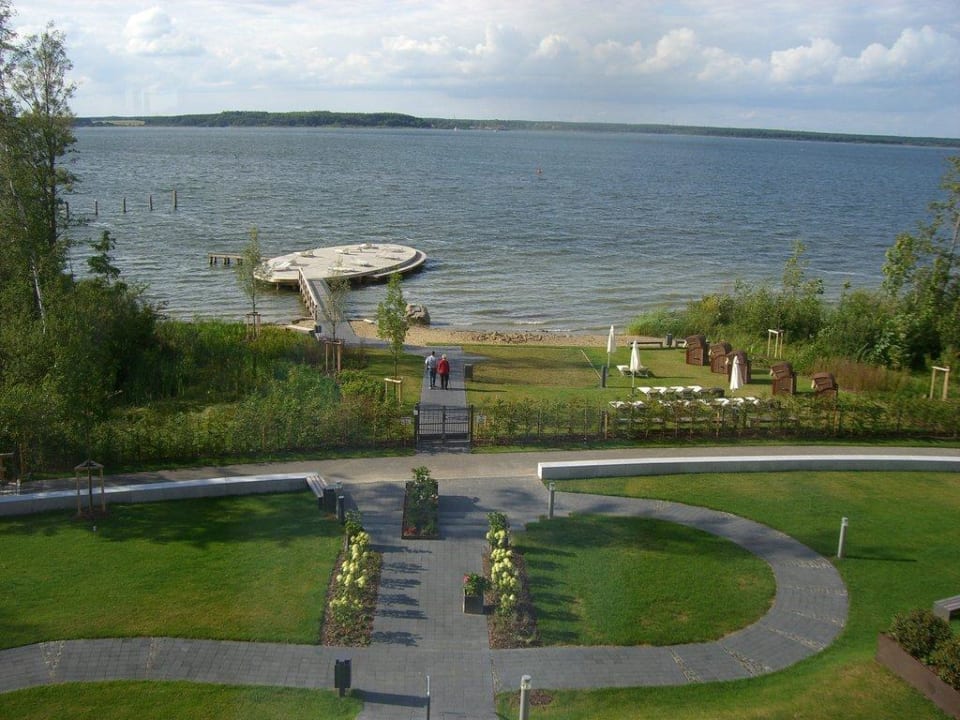 Badeplattform vom Hotel Seehotel Fleesensee