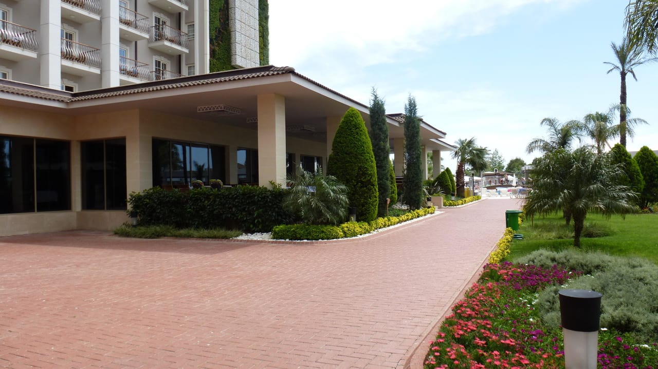 Blick zum Hauptrestaurant Sunis Elita Beach Resort & Spa