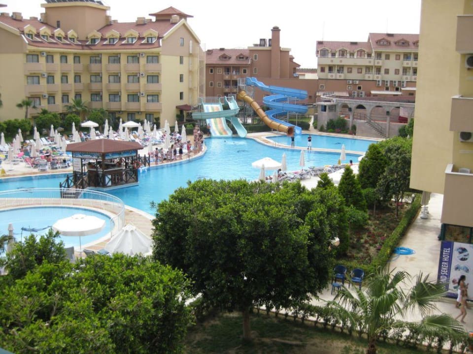 Blick vom Balkon Grand Seker Hotel