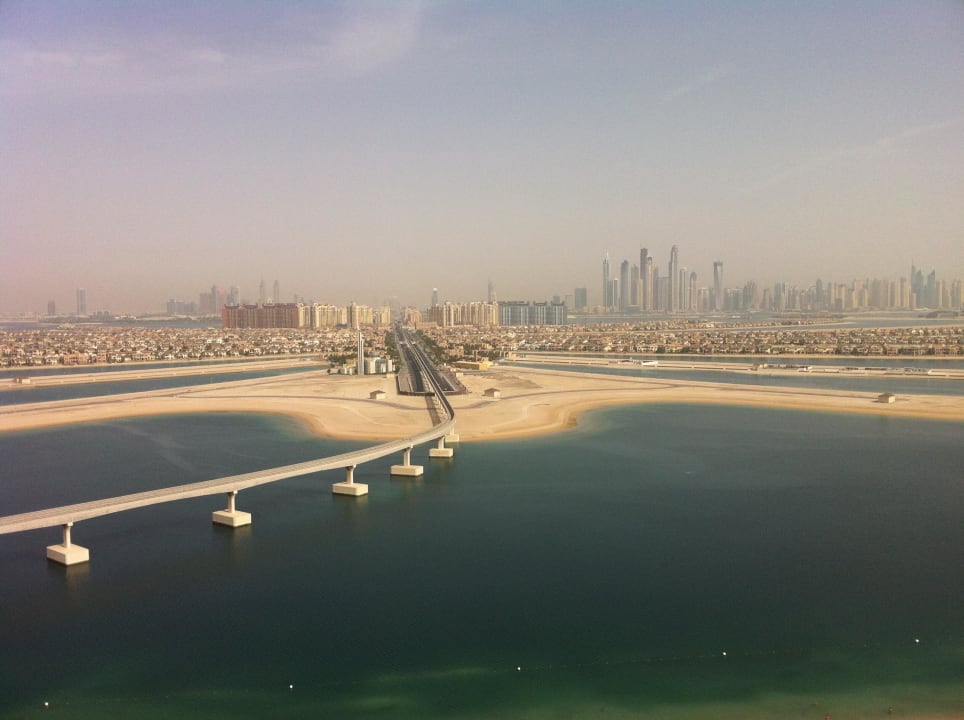 Sicht aus der 20. Etage Atlantis, The Palm