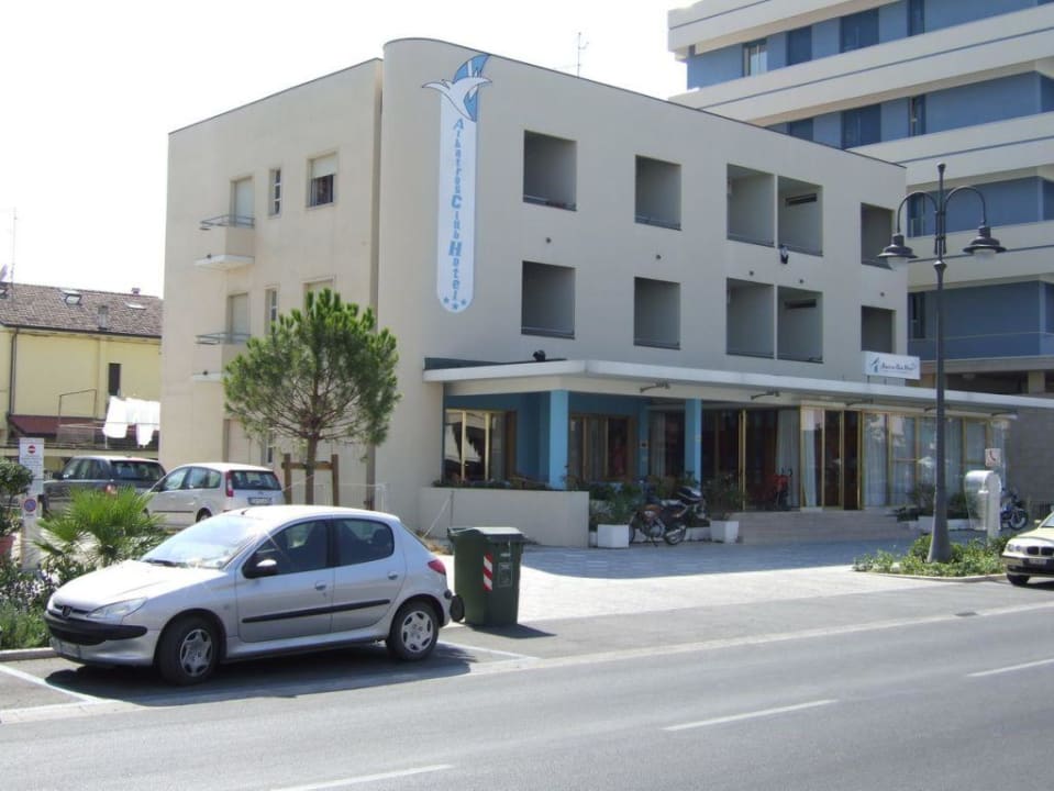 Frontansicht Clubhotel Albatros