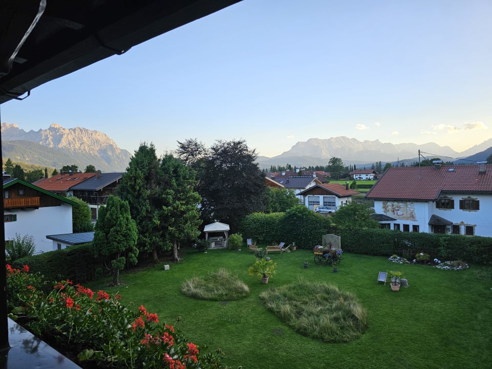 Ausblick Parkhotel Wallgau