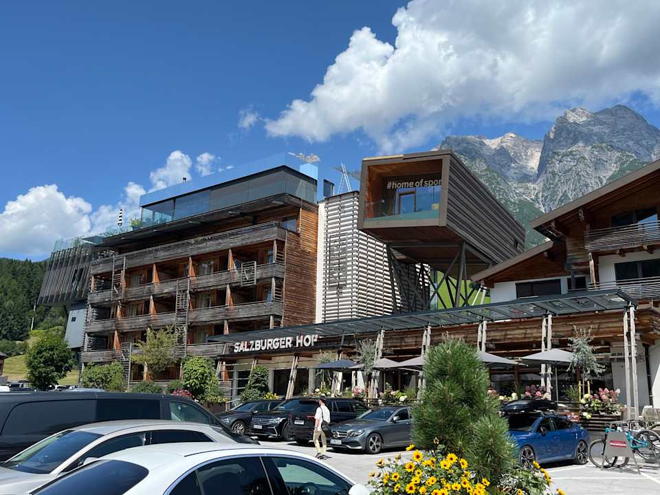 Außenansicht Hotel Salzburger Hof Leogang