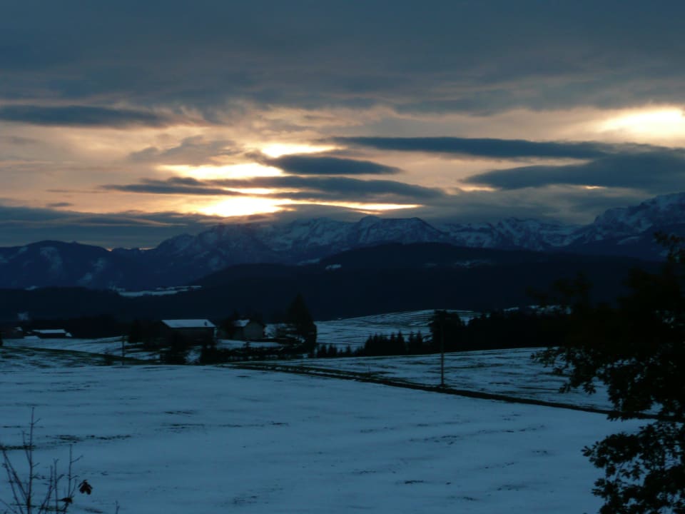 Blick von unserem Balkon aus Kinderferienhof Bergblick