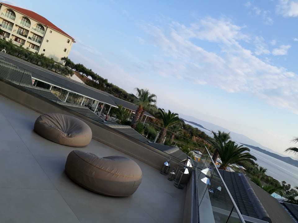 Ausblick Akrathos Beach Hotel