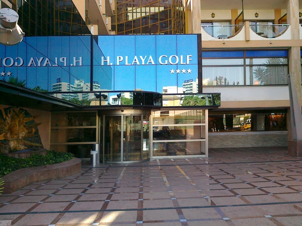Hotel Eingang Hotel Playa Golf