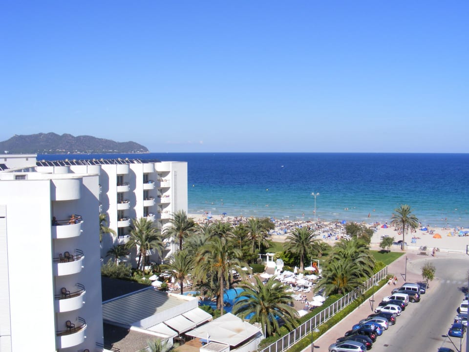 Ausblick vom Balkon Hipotels Bahia Grande