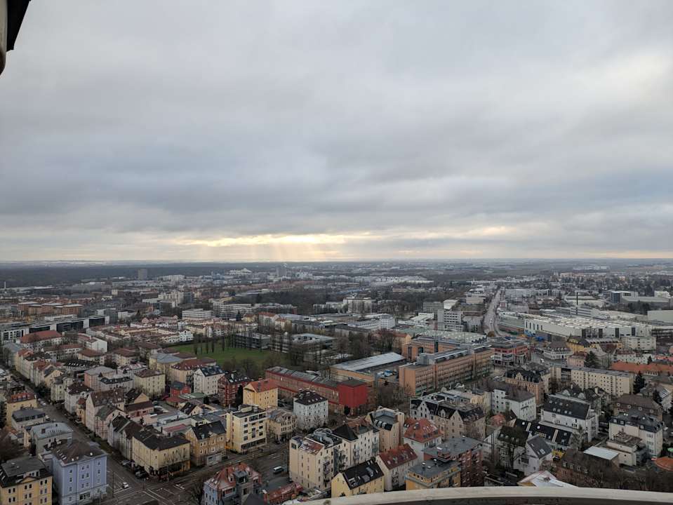 Ausblick Dorint Hotel An der Kongresshalle Augsburg