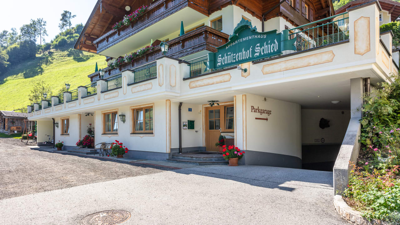 Außenansicht Hotel Appartmenthaus Schützenhof - Schied
