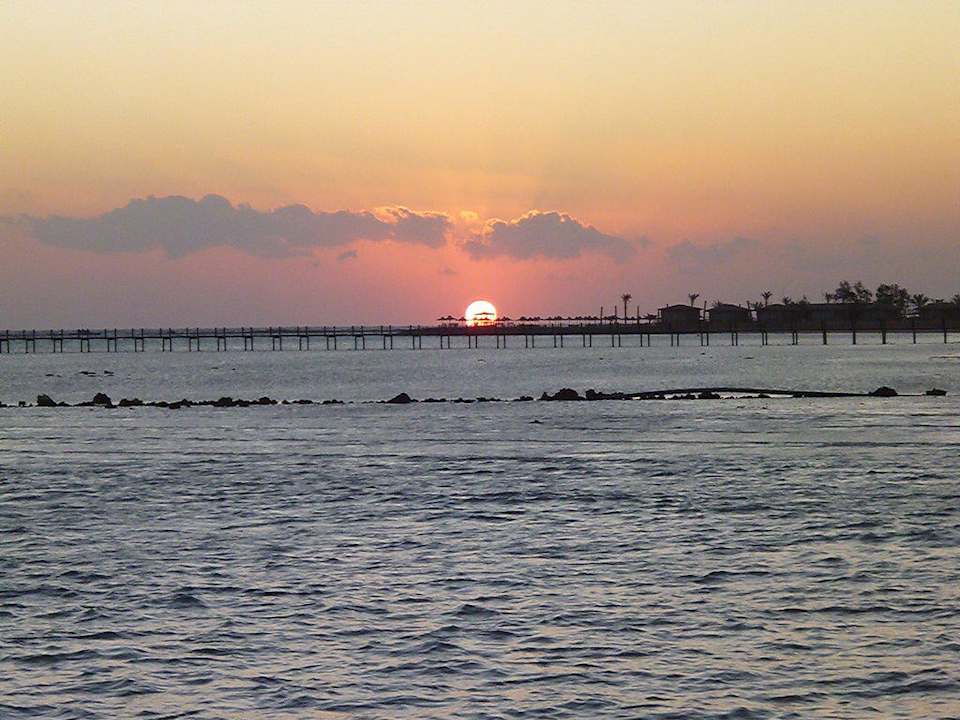 Sonnenaufgang Cleopatra Luxury Resort Makadi Bay