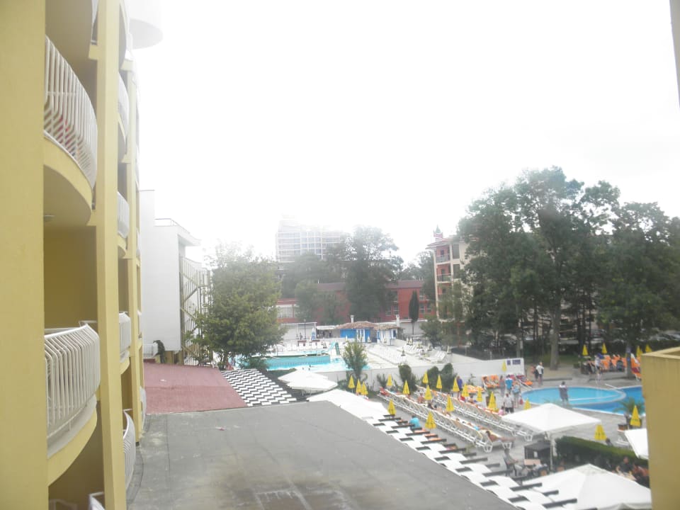 Ausblick vom Balkon Sun Palace