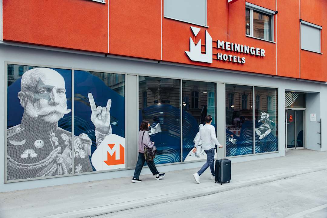 Außenansicht MEININGER Hotel Wien Downtown Franz