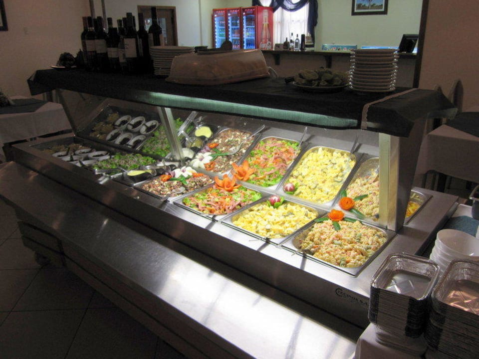 Teil des Mittagsbuffets Hotel Florida