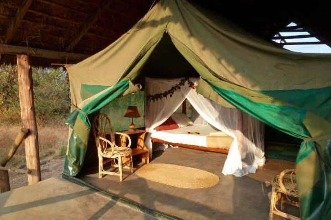 Inside of the room Ol Mesera Tented Camp