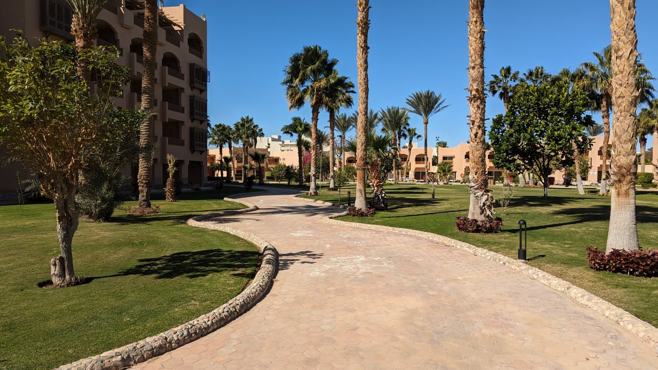 Gartenanlage Continental Hotel Hurghada