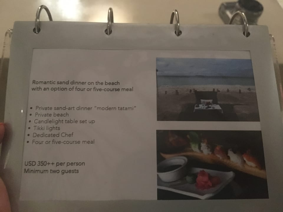 Restaurant NH Collection Maldives Havodda Resort