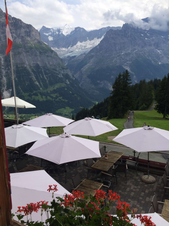 Ausblick Alpinhotel Bort