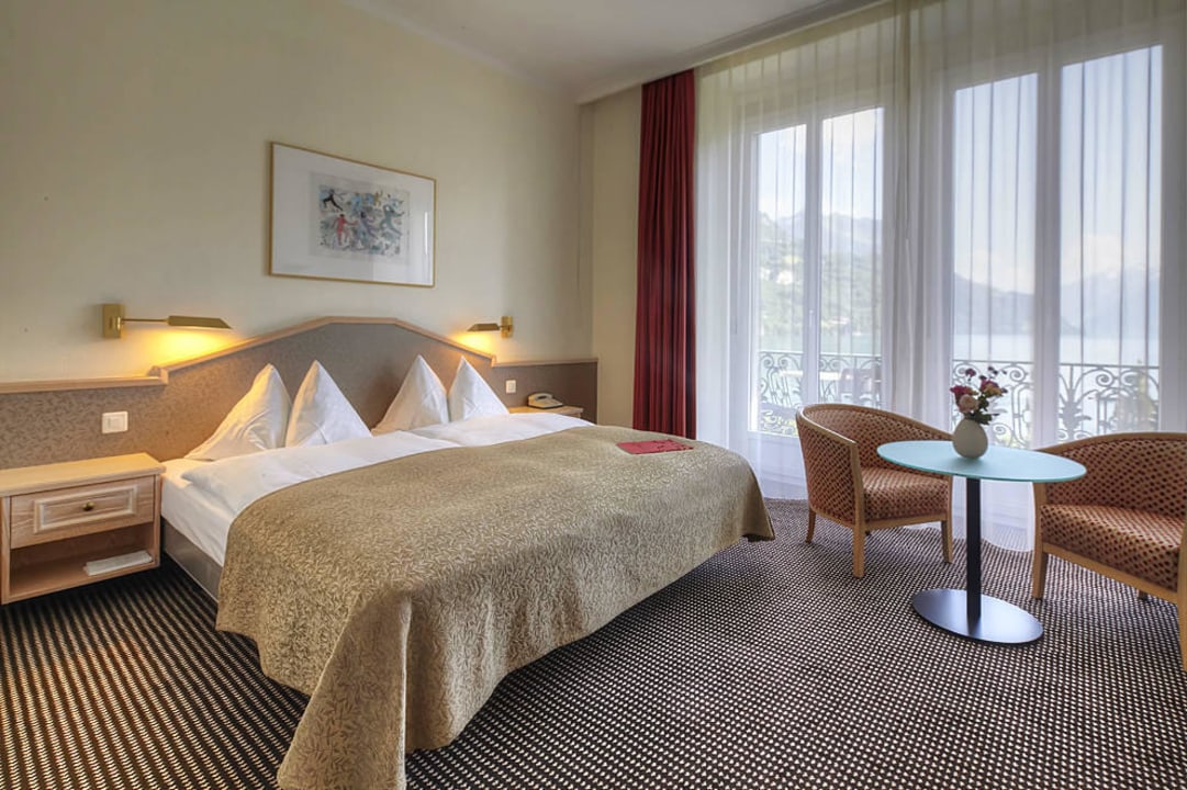 Executive Zimmer – Seesicht und Balkon Seehotel Waldstätterhof Swiss Quality