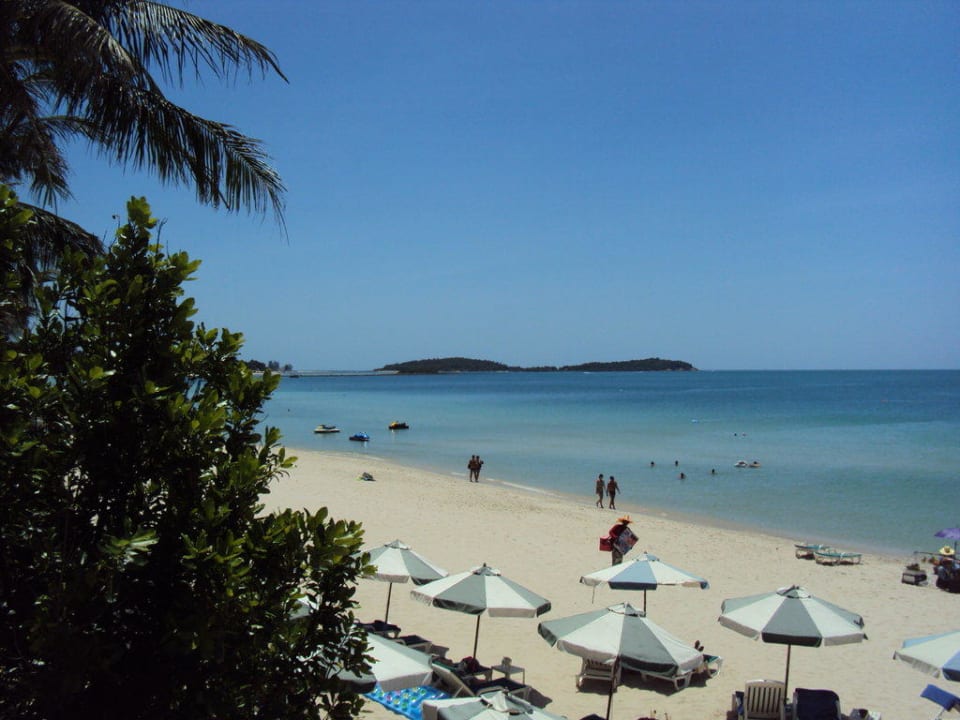 Ausblick vom Restaurant Banana Fan Sea Resort