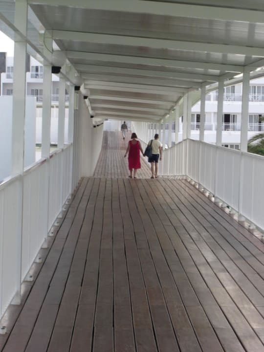 Der lange Weg zum Paraiso-Teil Hotel Riu Paraiso Lanzarote