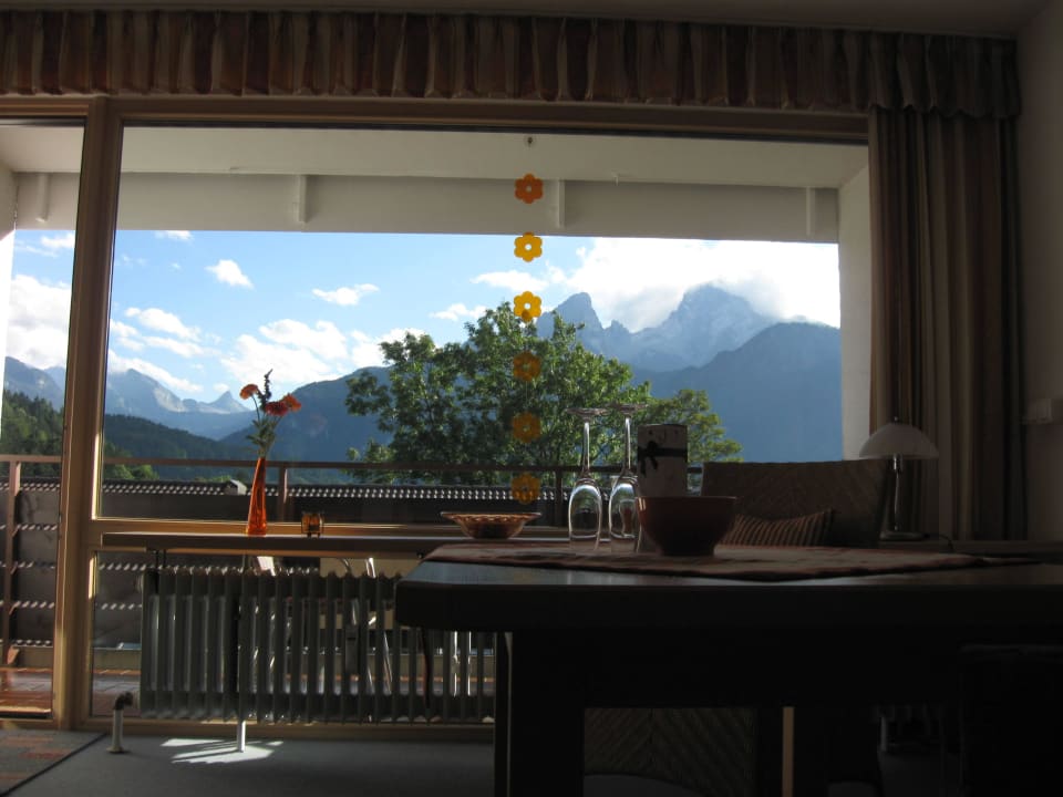 Blick auf den Watzmann Ferienwohnung Hellerbach