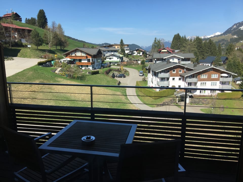 Ausblick aus Zimmer A-ROSA Ifen Hotel Kleinwalsertal