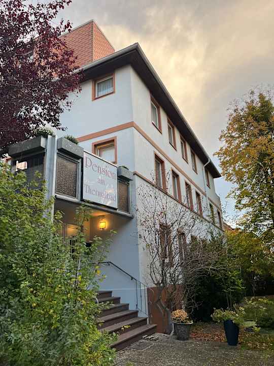 Außenansicht Pension Am Thermalbad