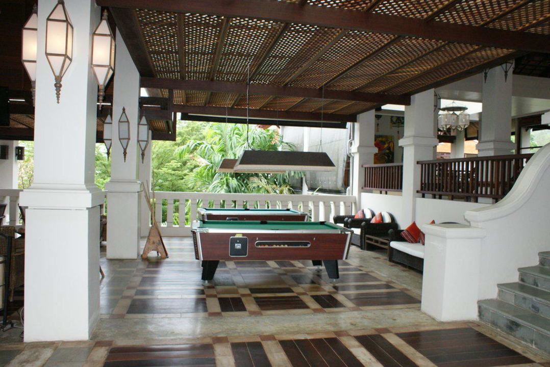 Billardtische in der Club Lounge Khaolak Laguna Resort