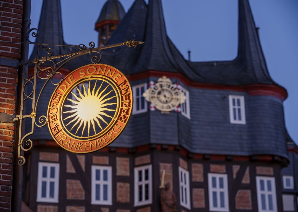 Außenansicht Hotel Die Sonne Frankenberg