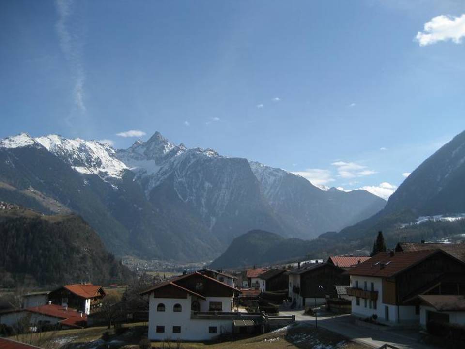 Ausblick nach Hochötz Gästehaus Fernblick