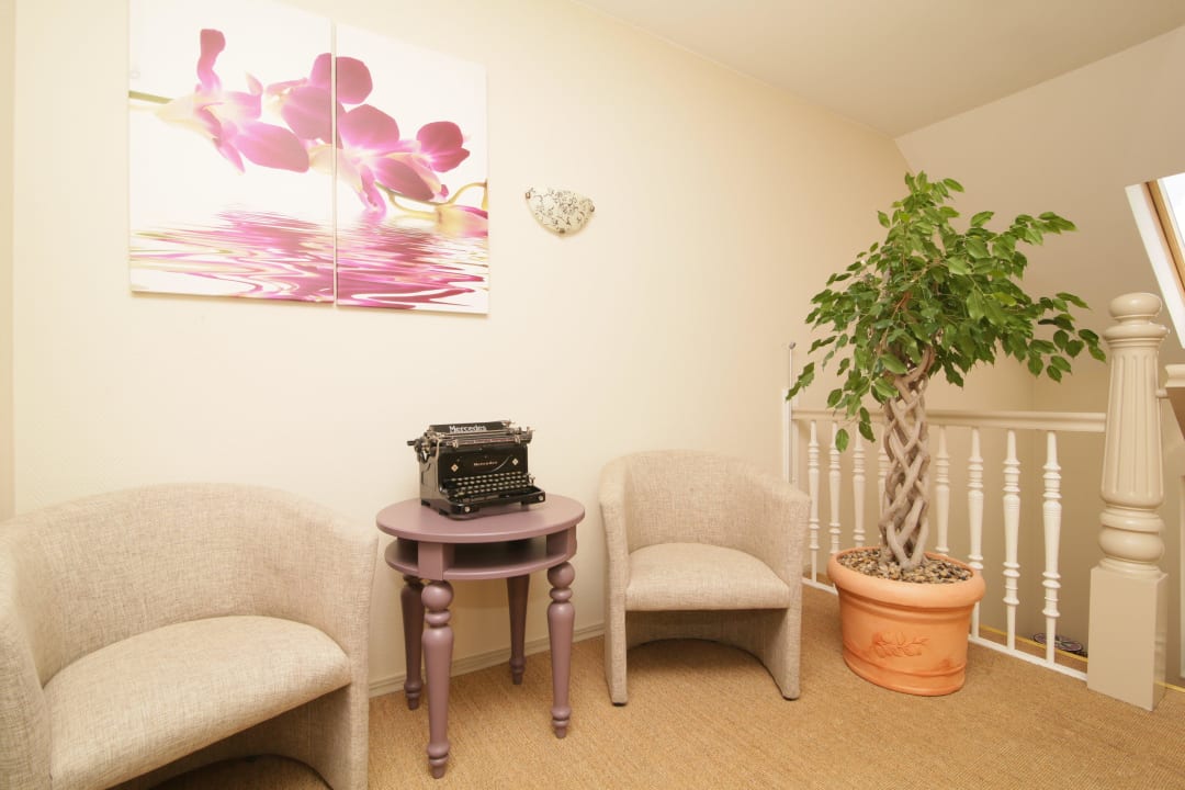 Treppenhaus Sitzecke gut-Hotel Stadt Beelitz