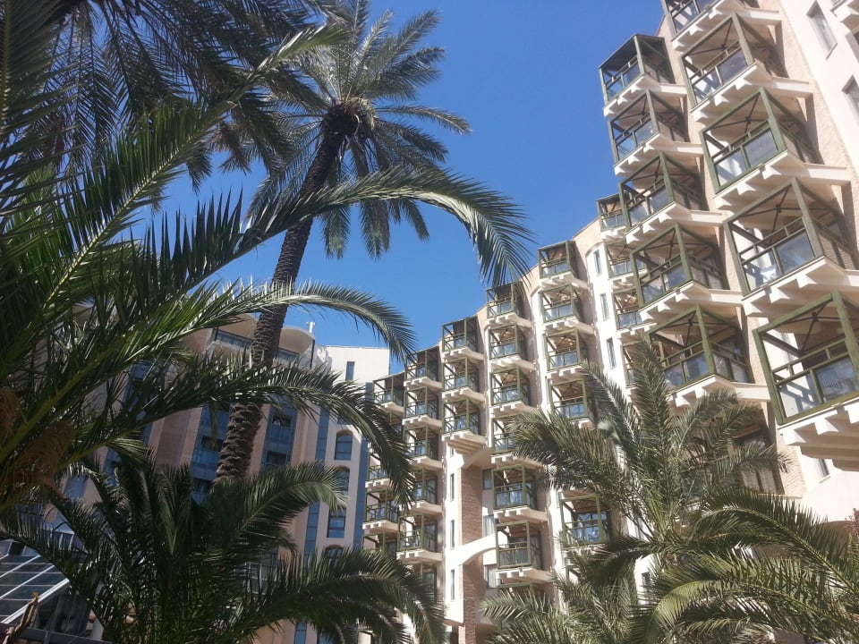 Blick auf unser Zimmer im 6.Stock Limak Limra Hotel & Resort