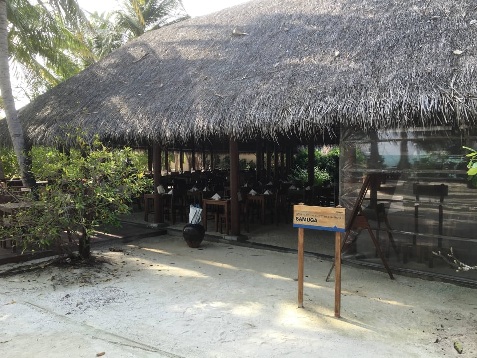 Samuga Restaurant Beachvillen Summer Island Maldives