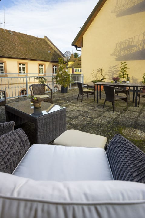 Dachgarten Terrasse Hotel Gasthaus Zum Hirschen