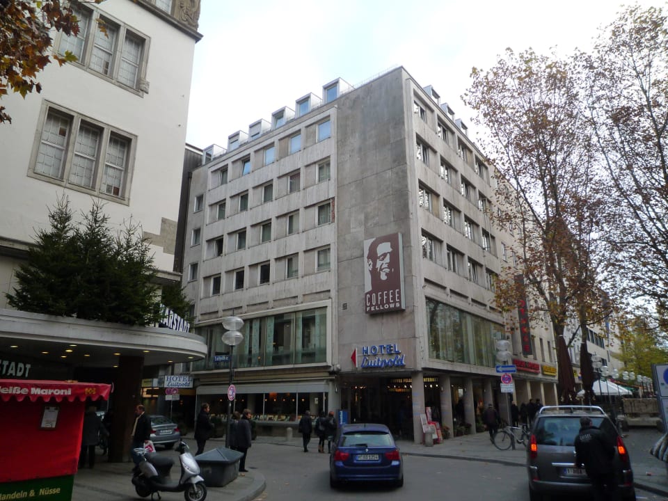 Direkt am Eingang Fussgängerz0ne Hotel Luitpold