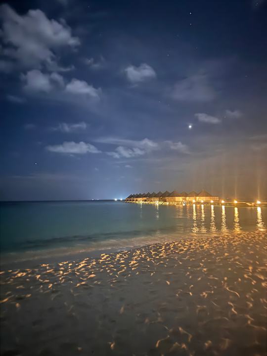 Ausblick Angaga Island Resort
