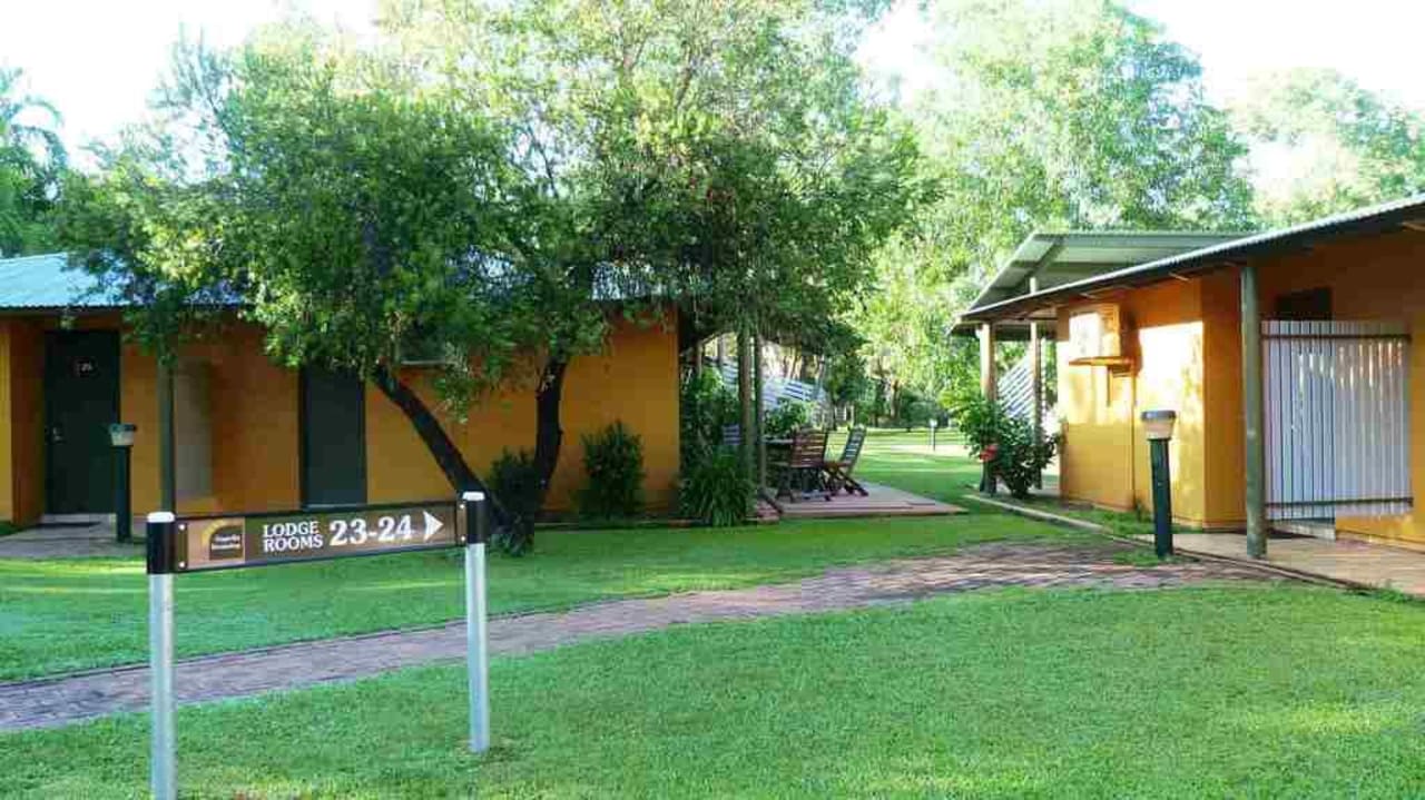 Aussenanlage Hotel Gagudju Lodge Cooinda