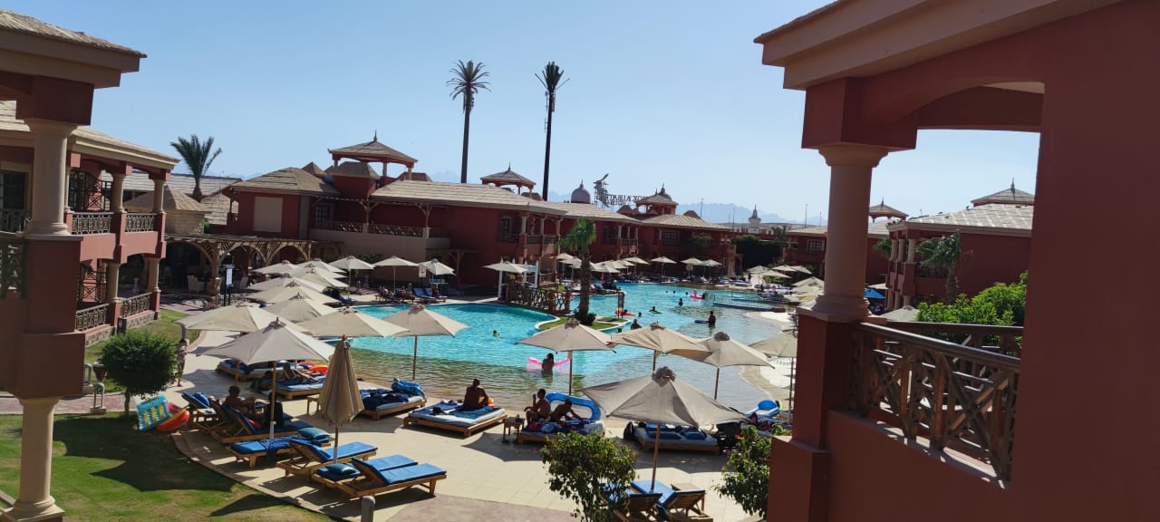 Ausblick Pickalbatros Alf Leila Wa Leila Resort - Neverland Hurghada