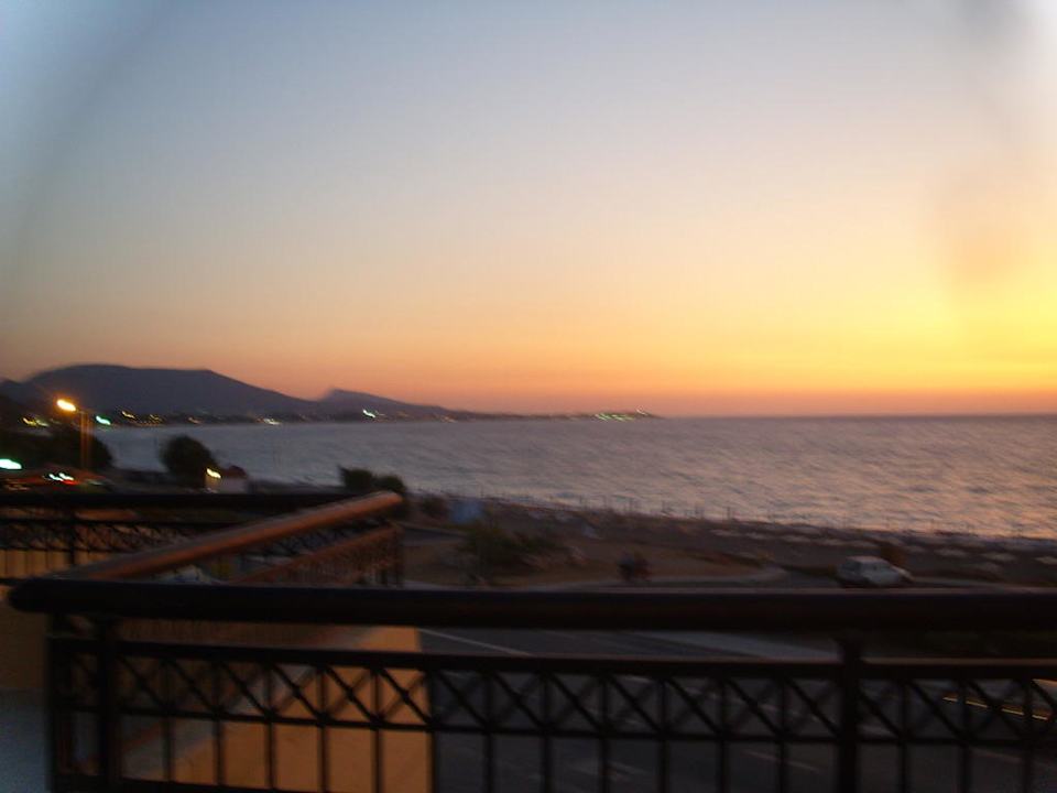 Blick vom öffentlichen Balkon Sol Cosmopolitan Rhodes