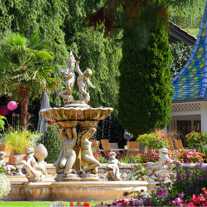 Gartenanlage Hotel Rebstock Durbach