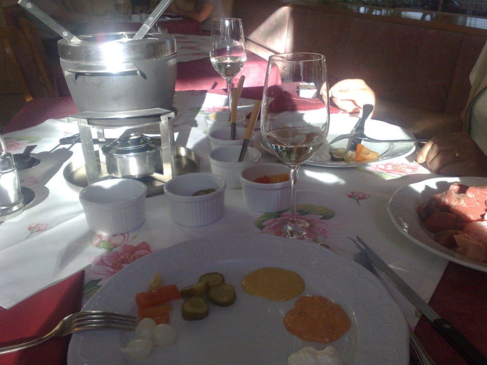 Abendessen-Hauptgang Hotel Alpenrose