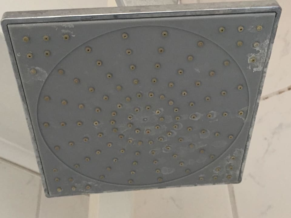 Kalkiger Duschkopf Hotel Heppenheimer Hof