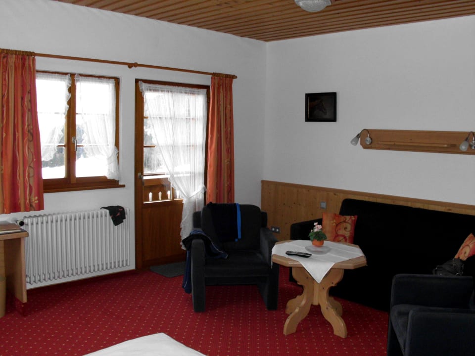 Wohnraum mit Sitzecke Gasthof zum Engel