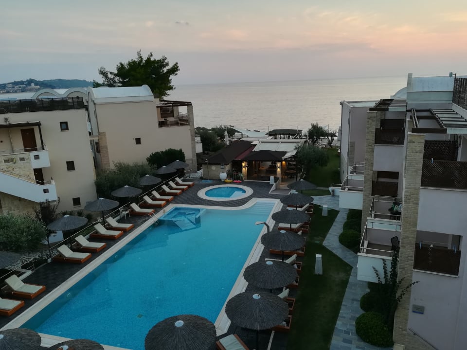 Pool Hotel Olympion Sunset