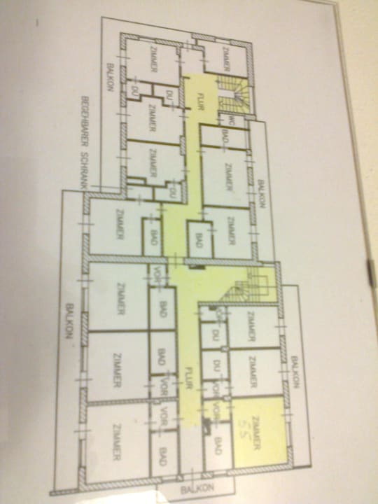 Lageplan Gardenhotel Wilma