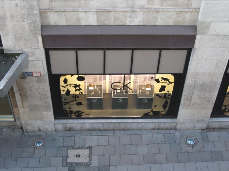 Ausblick nach unten Hotel am Augustinerplatz