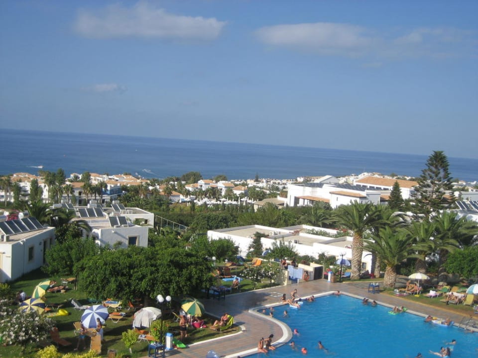 Blick vom Balkon TUI SUNEO Chrissi Amoudia