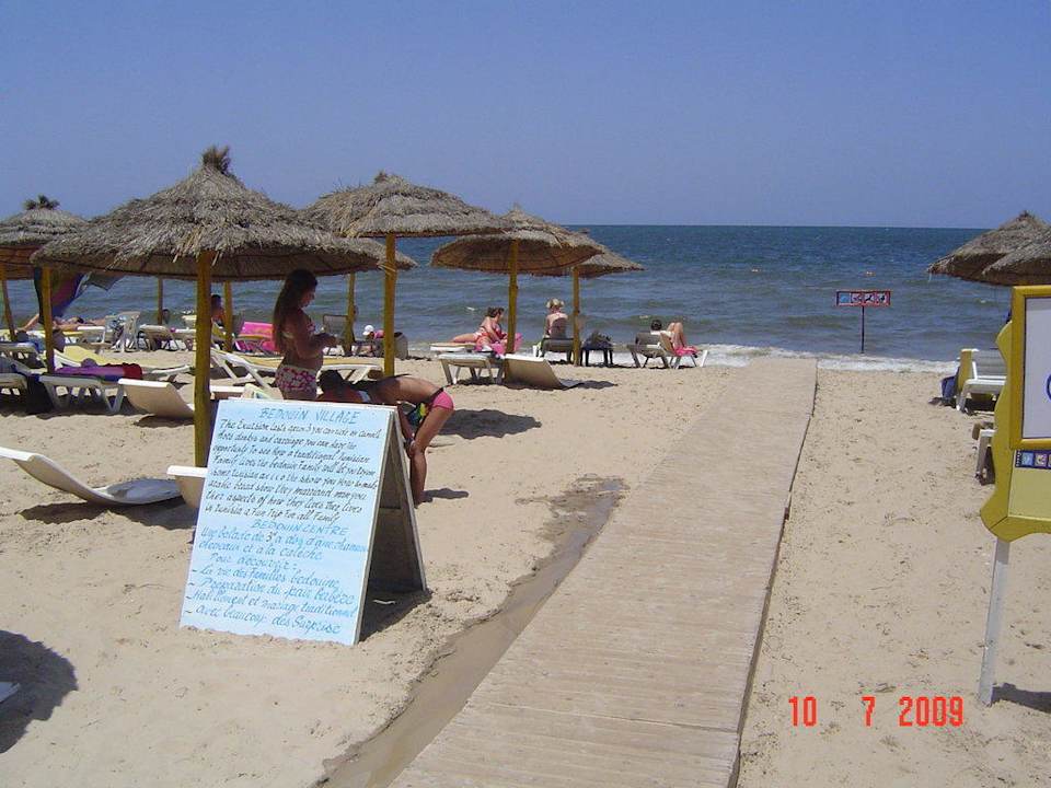 Holzsteg zum Meer Houda Golf & Beach Club